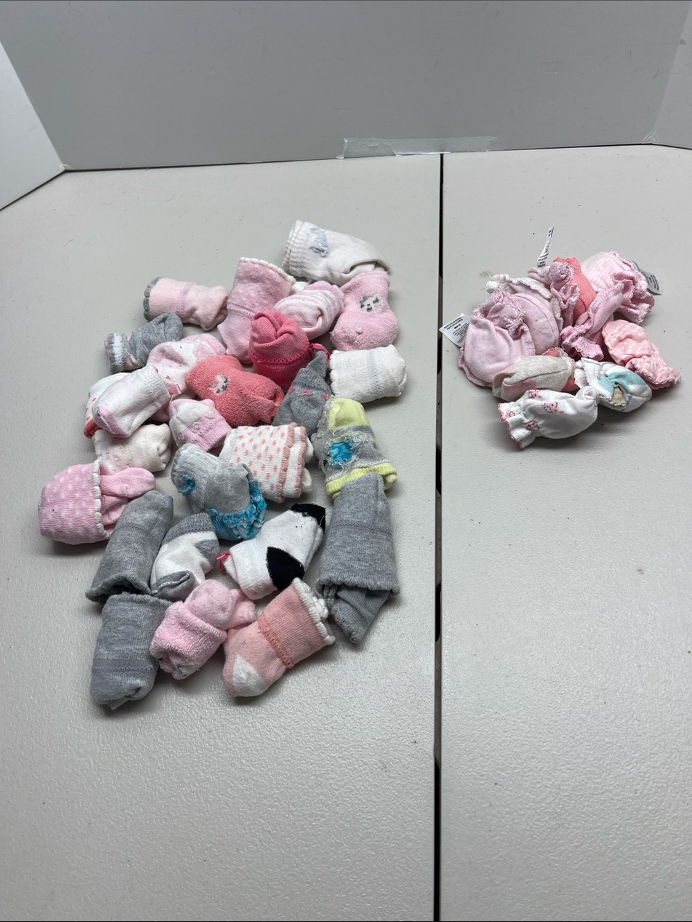 Assorted Baby Socks and mittens Bundle